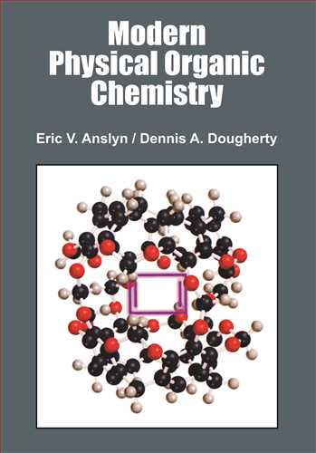 MODERN PHYSICAL ORGANIC CHEMISTRY