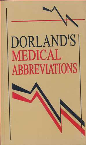DORLAND S MEDICAL ABBREVIATIONS
