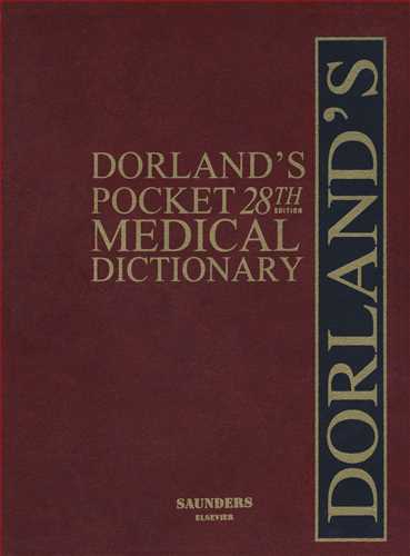 DORLAND S POCKET MEDICAL DICTIONARY