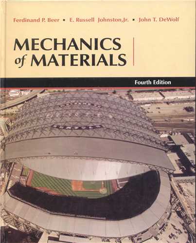 MECHANICS OF MATERIALS JOHNSTON EDITION 4  BEER شومیز