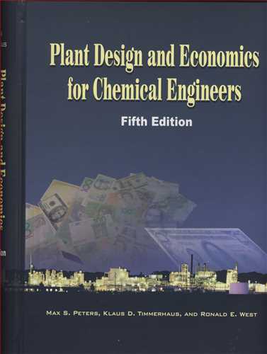 PLANT DESIGN AND ECONOMICS FOR CHEMICAL ENGINEERS