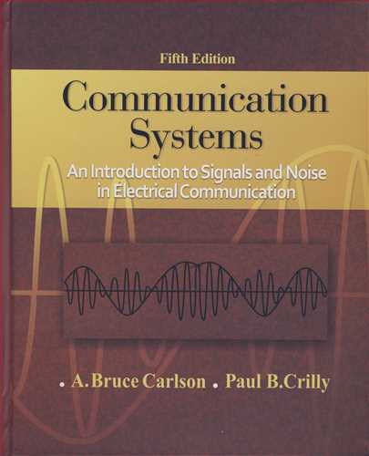 COMMUNICATION SYSTEMS AN INTRODUCTION TO SIGNAL AND  NOISE IN ELECTRICAL COMMUNICATION